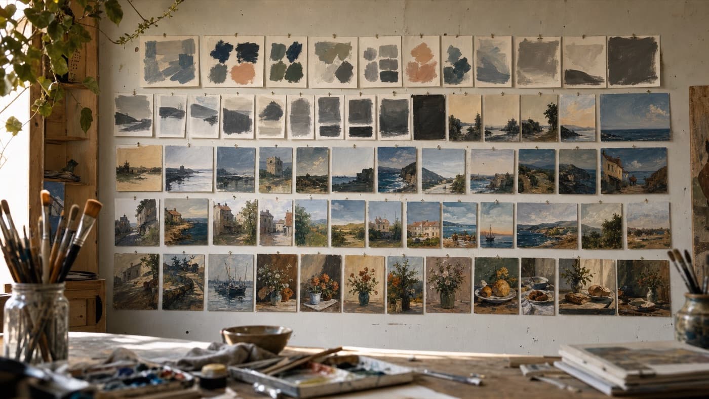 30-Day Art Challenge for Painters: Build a Body of Work