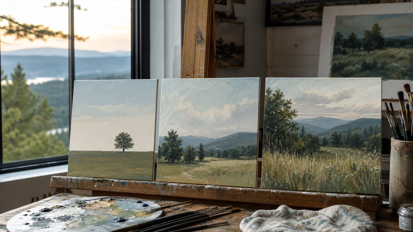 30 Landscape Painting Ideas, From Simple to Ambitious