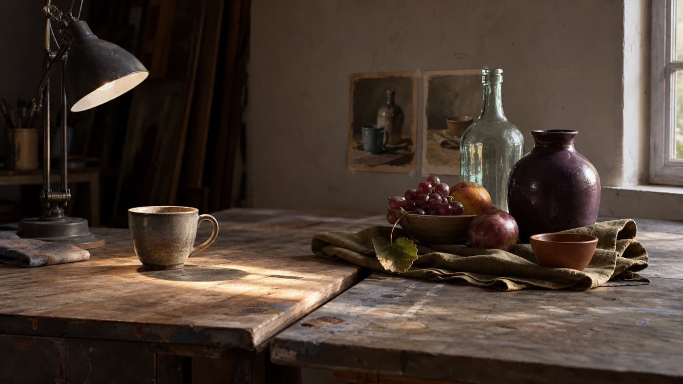 25 Still Life Painting Ideas for Practice and Portfolios