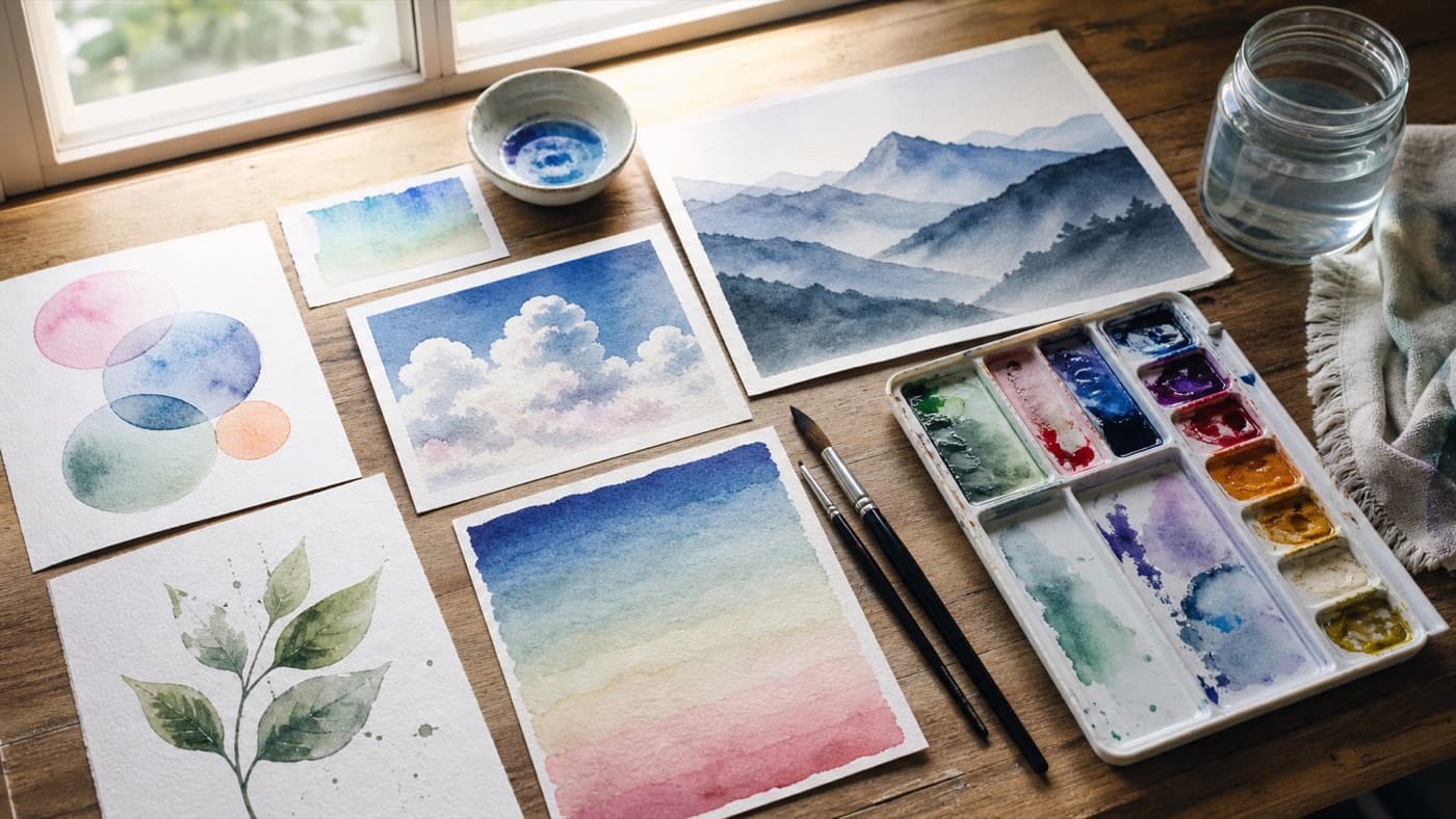 40 Watercolor Painting Ideas for Every Skill Level