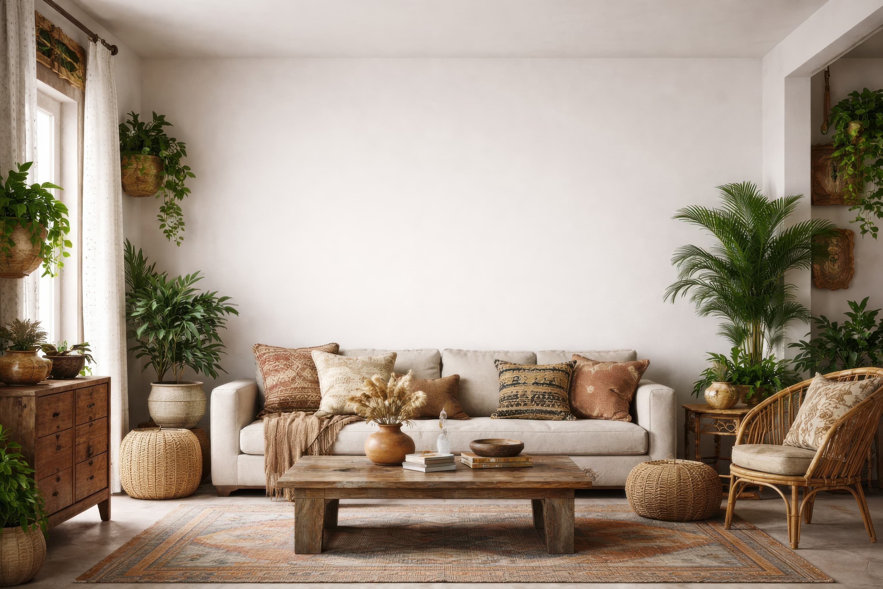 Bohemian Living Room 14, ranked 18 among living-room mockups