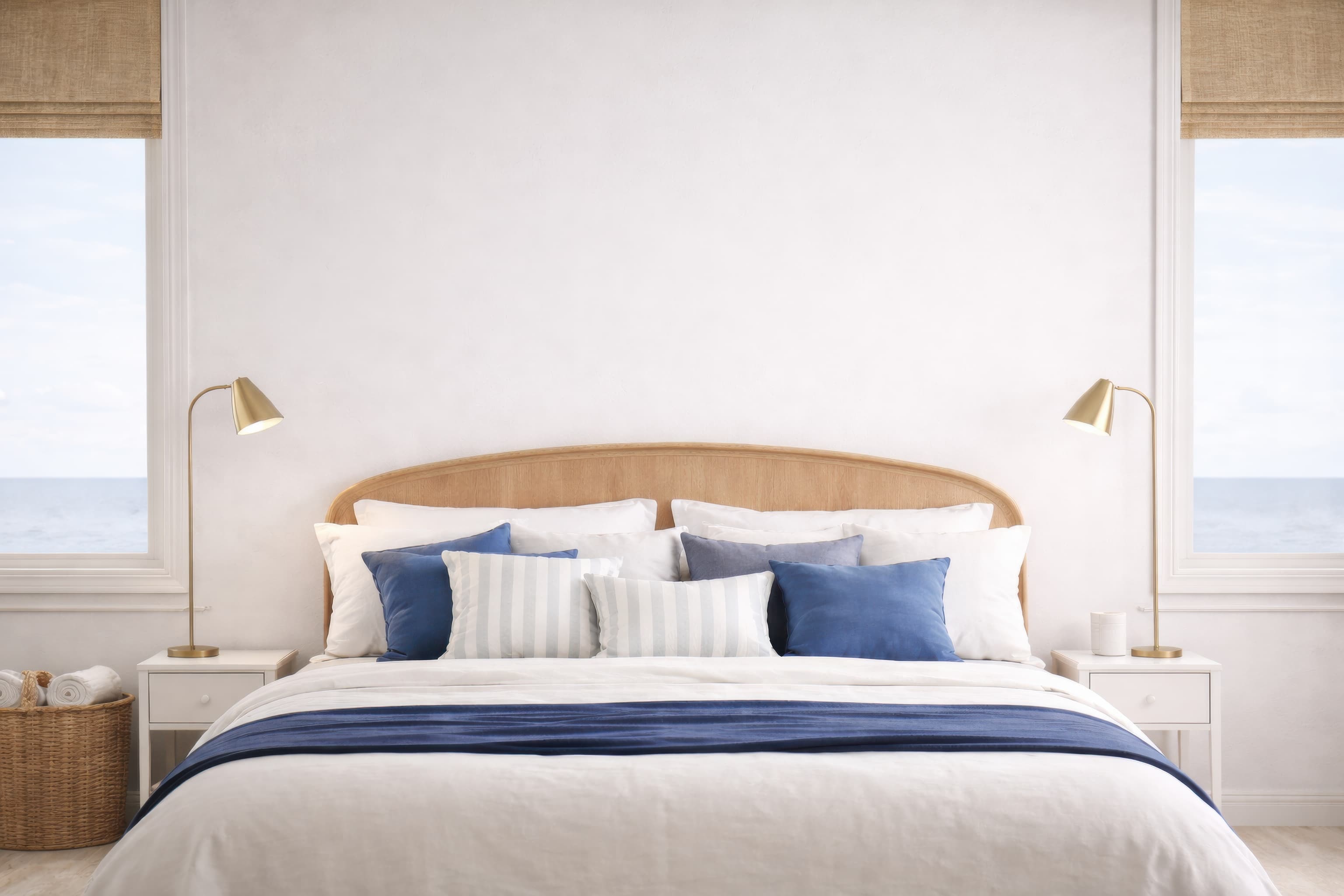Coastal bedroom, ranked 16 among bedroom mockups