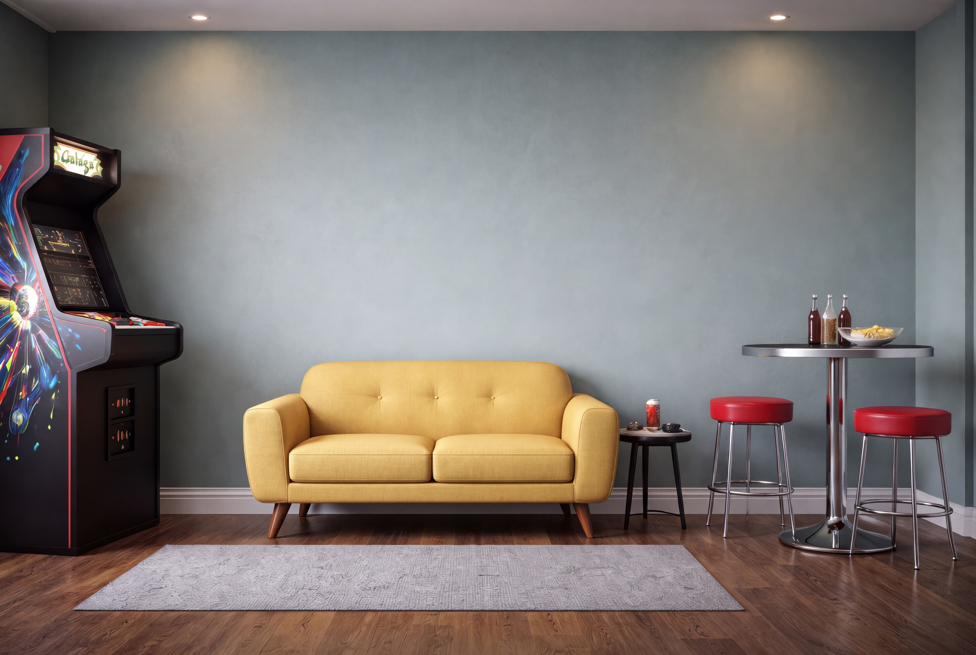 Retro Game Room, ranked 9 among man cave mockups