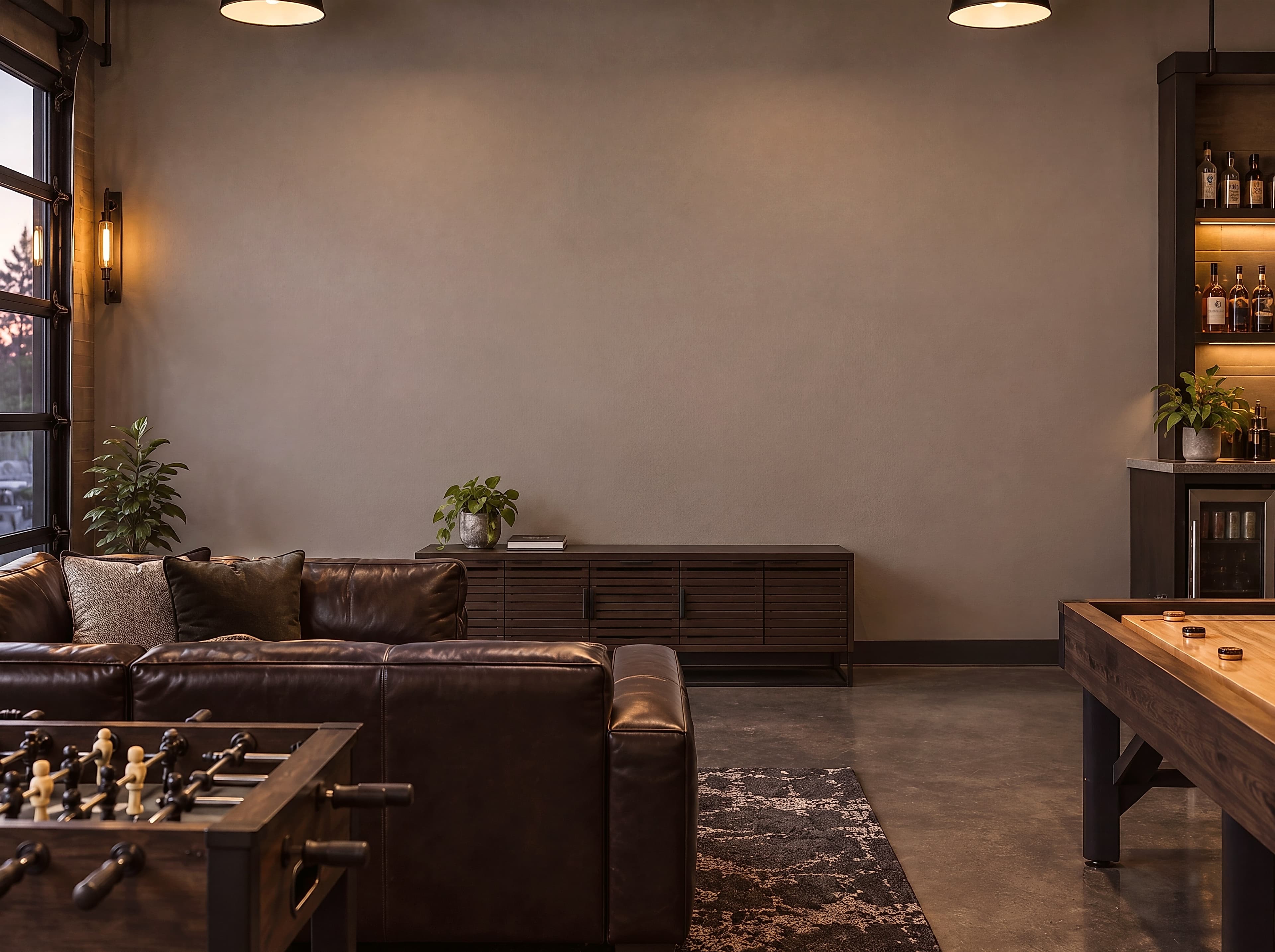 Man cave Other with sectional sofa, ranked 2 among man cave mockups