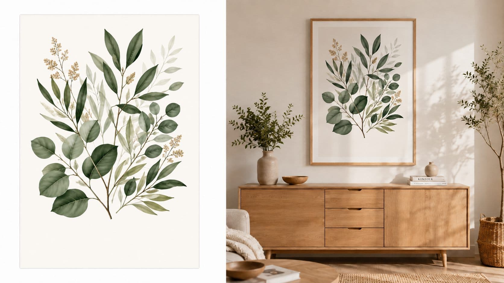 How a Wall Art Mockup Makes Buyers Feel at Home Before They Buy